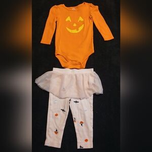 Pumpkin Girls Costume Set